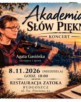 Bilet na koncert 08.11.2026 w Bydgoszczy